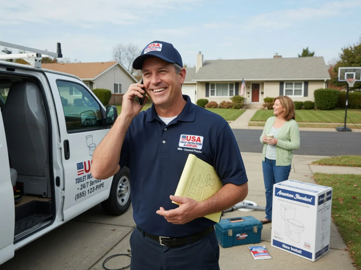 Toilet Installation Buckingham, PA FAQs
